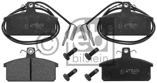 Kit de plaquettes de frein, frein à disque