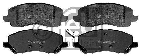 Kit de plaquettes de frein, frein à disque