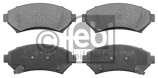 Kit de plaquettes de frein, frein à disque