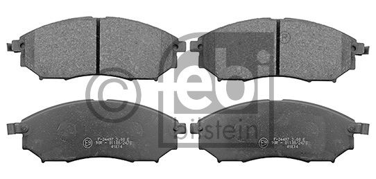 Kit de plaquettes de frein, frein à disque