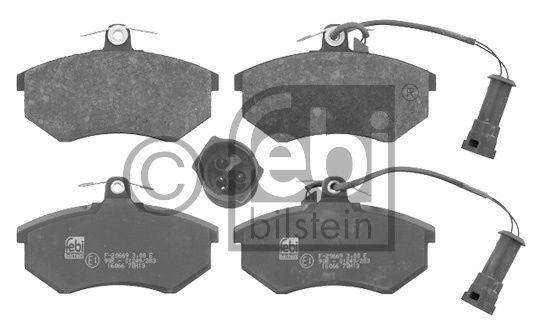 Kit de plaquettes de frein, frein à disque