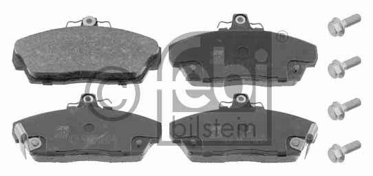 Kit de plaquettes de frein, frein à disque