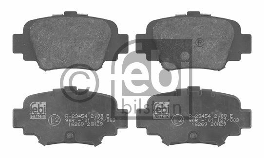 Kit de plaquettes de frein, frein à disque