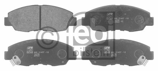 Kit de plaquettes de frein, frein à disque