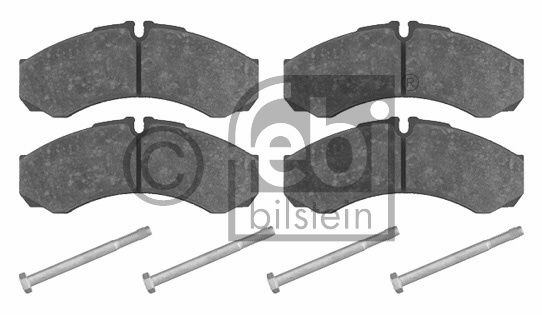 Kit de plaquettes de frein, frein à disque