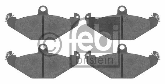 Kit de plaquettes de frein, frein à disque