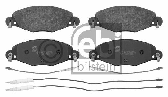 Kit de plaquettes de frein, frein à disque