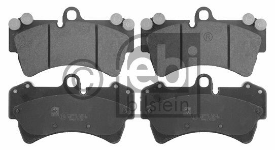 Kit de plaquettes de frein, frein à disque