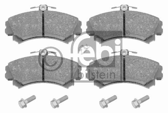 Kit de plaquettes de frein, frein à disque