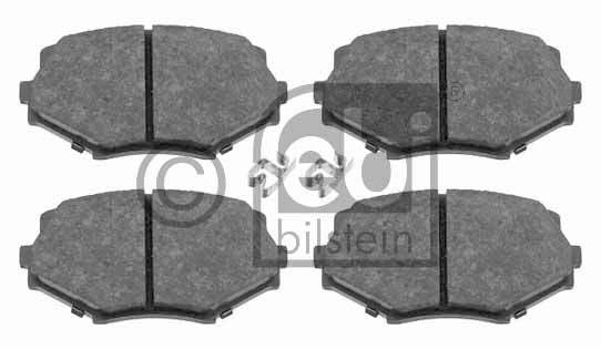 Kit de plaquettes de frein, frein à disque