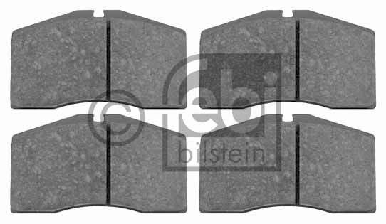 Kit de plaquettes de frein, frein à disque