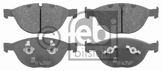 Kit de plaquettes de frein, frein à disque