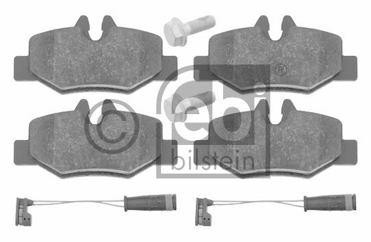 Kit de plaquettes de frein, frein à disque