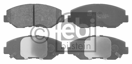 Kit de plaquettes de frein, frein à disque