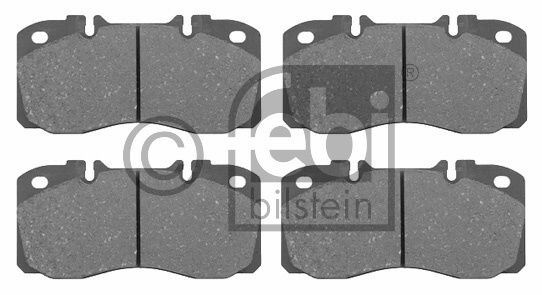 Kit de plaquettes de frein, frein à disque