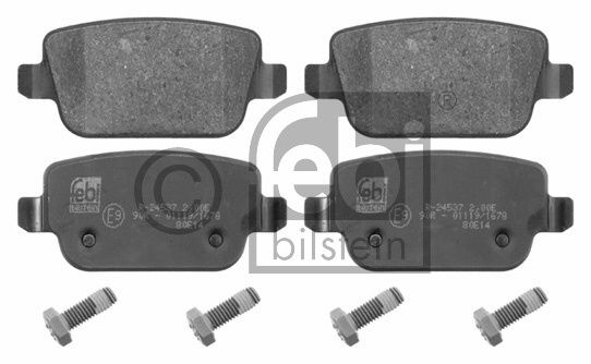 Kit de plaquettes de frein, frein à disque