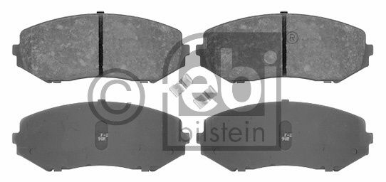 Kit de plaquettes de frein, frein à disque