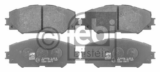 Kit de plaquettes de frein, frein à disque