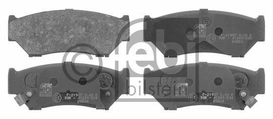 Kit de plaquettes de frein, frein à disque