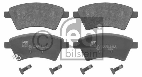 Kit de plaquettes de frein, frein à disque