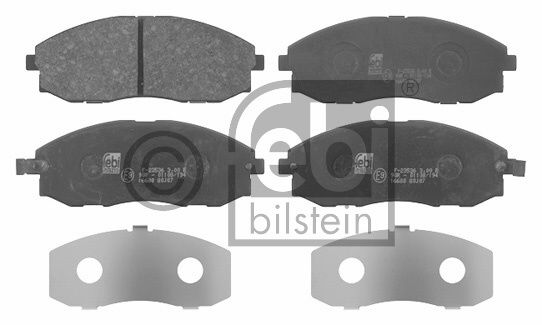 Kit de plaquettes de frein, frein à disque