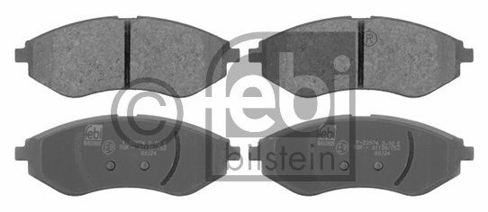 Kit de plaquettes de frein, frein à disque