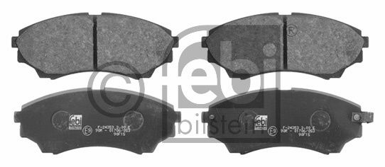 Kit de plaquettes de frein, frein à disque