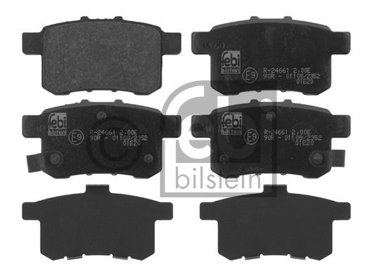 Kit de plaquettes de frein, frein à disque