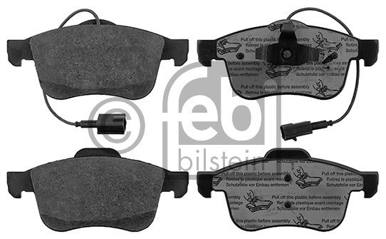 Kit de plaquettes de frein, frein à disque