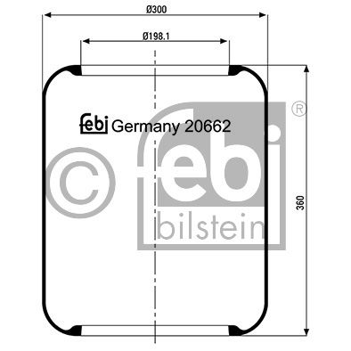 Soufflet à air, suspension pneumatique