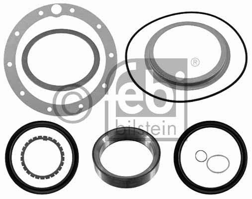 Jeu de joints d'étanchéité, moyeu de roue