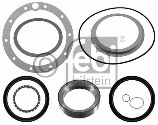 Jeu de joints d'étanchéité, moyeu de roue