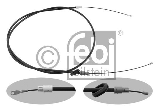 Tirette à câble, frein de stationnement