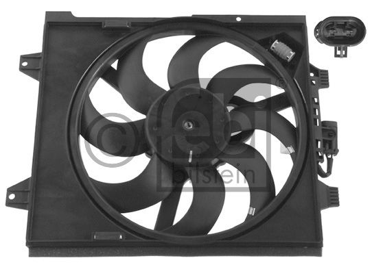 Ventilateur, refroidissement du moteur