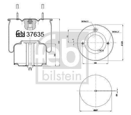 Ressort pneumatique, suspension pneumatique