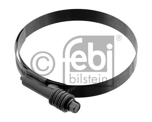 Bride de fixation, gaine de suralimentation