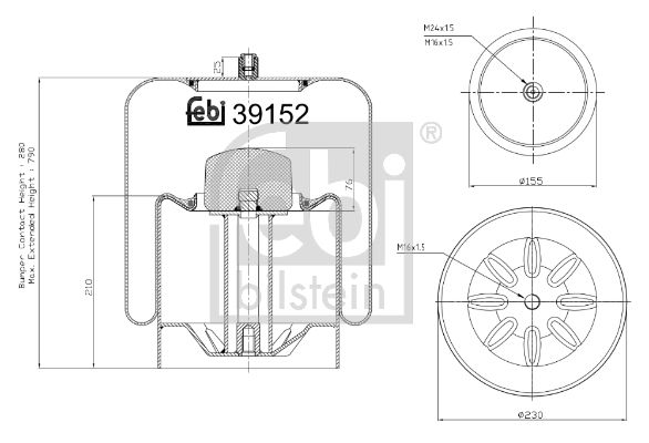 Ressort pneumatique, suspension pneumatique