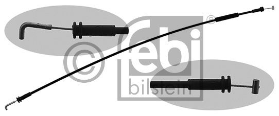 Tirette à câble, verouillage porte