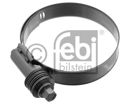 Bride de fixation, gaine de suralimentation