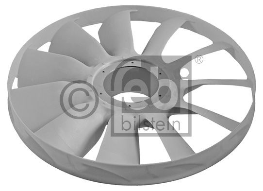 Roue du souffleur, refroidissement  du moteur