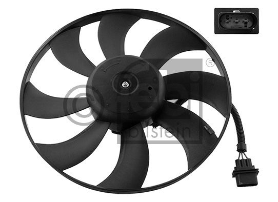 Ventilateur, refroidissement du moteur