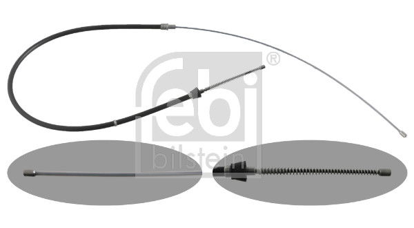 Tirette à câble, frein de stationnement