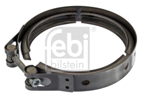 Bride de fixation, gaine de suralimentation