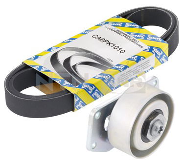 Jeu de courroies trapézoïdales à nervures