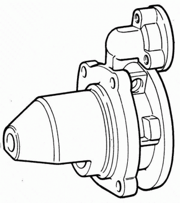 Palier de transmission, démarreur Brand New DELCO REMY (Heavy Duty)