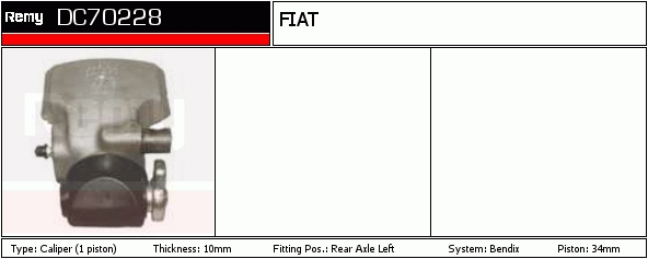 Étrier de frein Remanufactured REMY (Multiline)