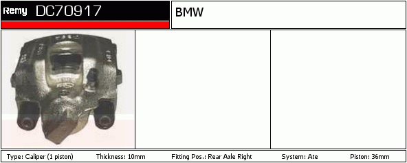 Étrier de frein Remanufactured REMY (Multiline)