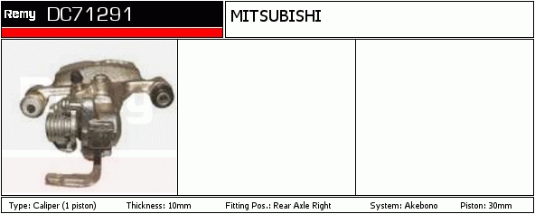 Étrier de frein Remanufactured REMY (Multiline)