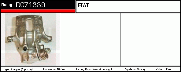 Étrier de frein Remanufactured REMY (Multiline)