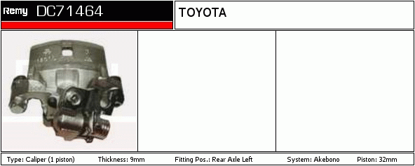 Étrier de frein Remanufactured REMY (Multiline)